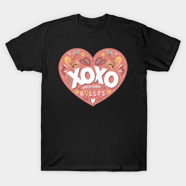 Hugs and Kisses: XOXO T-Shirt by Oasis Designs